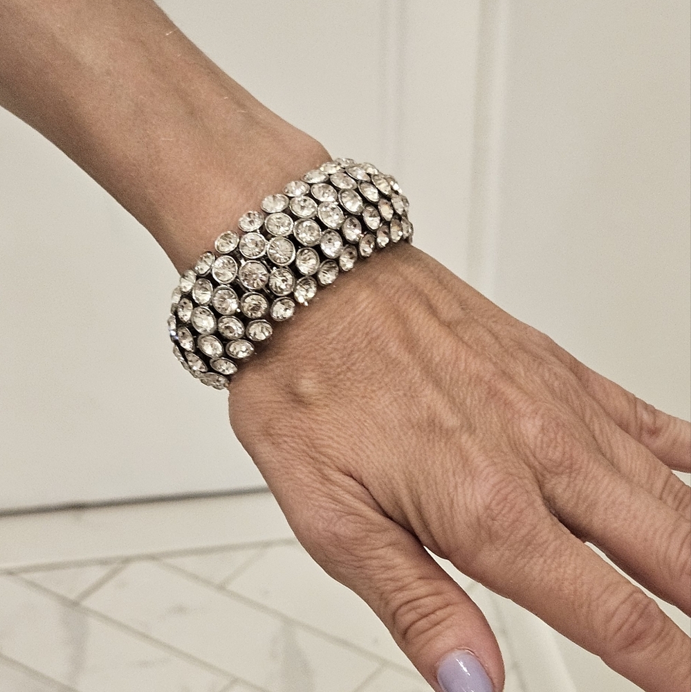 Vintage Rhinestone Bracelet